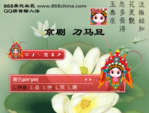 皮肤预览