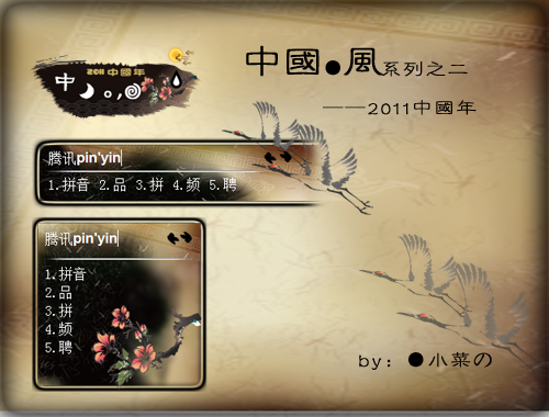皮肤预览