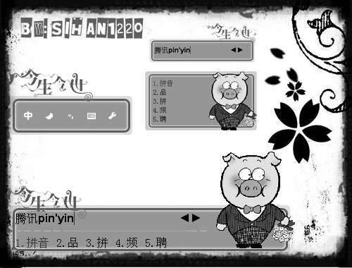 皮肤预览
