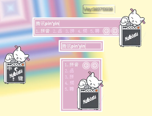 皮肤预览