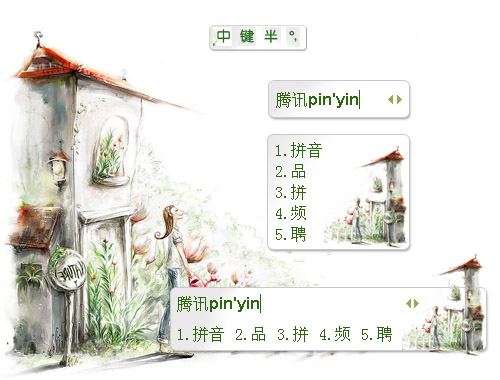 皮肤预览