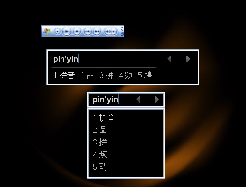 皮肤预览
