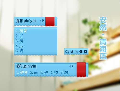 皮肤预览