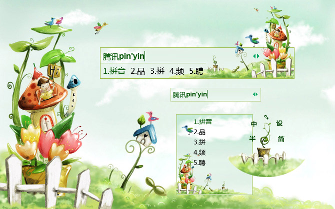 皮肤预览