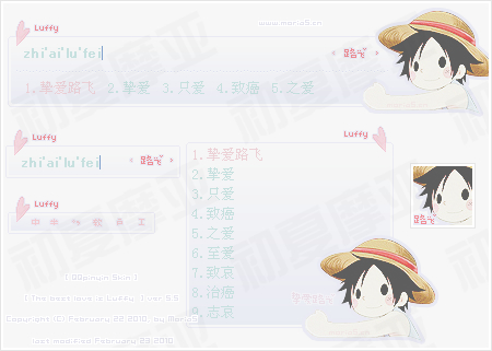 皮肤预览