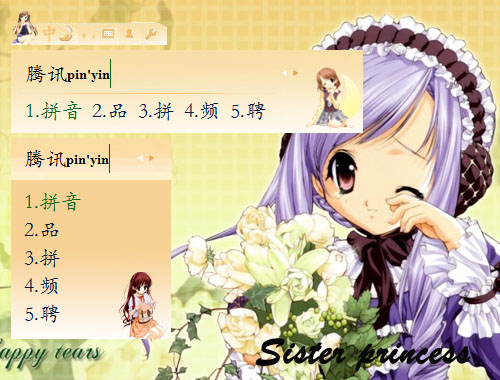 皮肤预览