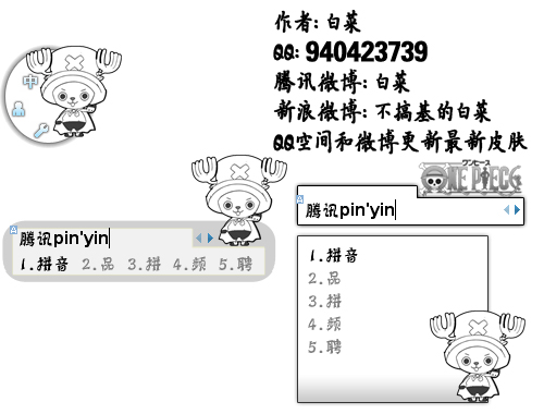 皮肤预览