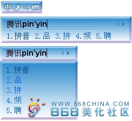 皮肤预览