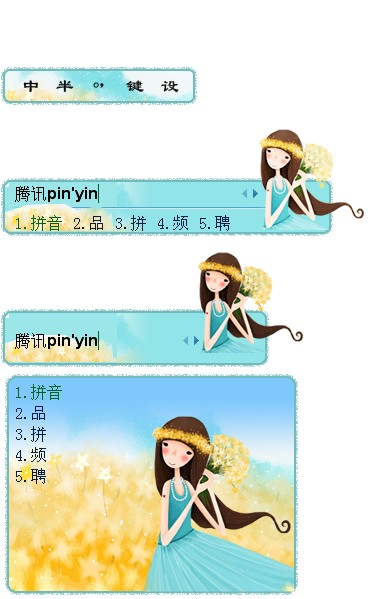 皮肤预览