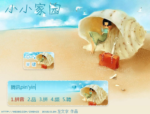 皮肤预览