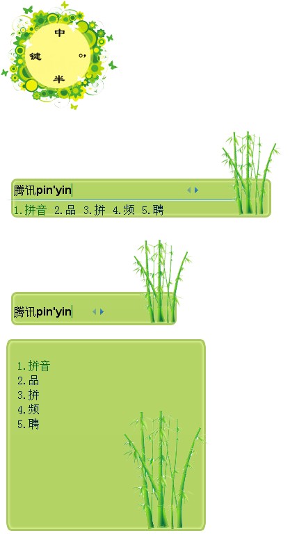 皮肤预览