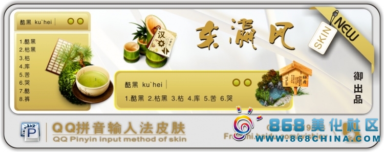 皮肤预览